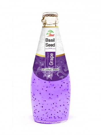 Basil Seed Drink Grape Flavor